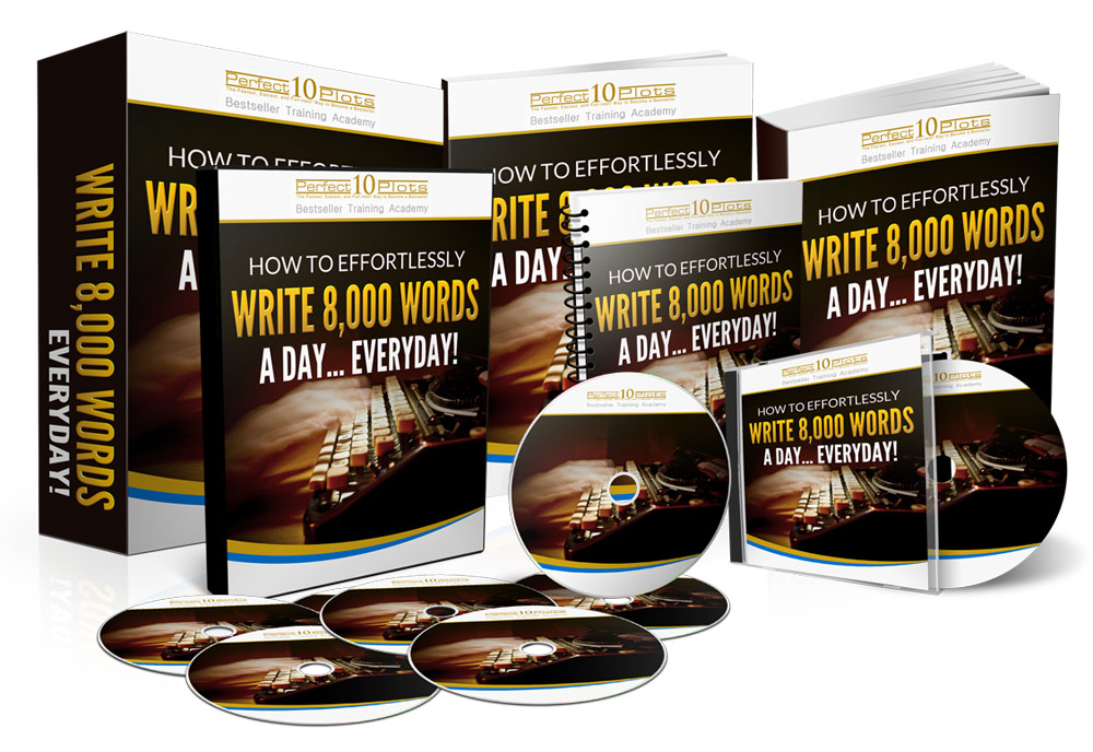 Effortlessly write 8,000 words everyday!